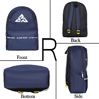 Right Choice Small 20 L Backpacks unisex typography backpack college bag daily use (2297)  (Navy Blue)-thumb3
