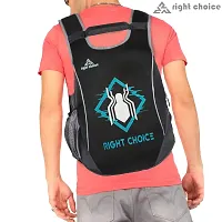 Right Choice Small 20 L Backpack unisex typography religion backpack college bag daily use (2319)  (Black)-thumb1