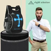 Right Choice Small 20 L Backpack unisex typography religion backpack college bag daily use (2313)  (Black)-thumb3