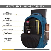 Large 45 L Laptop Backpack Large Laptop Backpack Daily use Unisex office/school/college Backpack 2276  (Blue)-thumb4