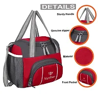 TASCHEN Lunch Bags All Age Carry on School Office  Picnic(RED)-thumb3