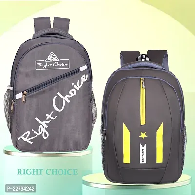 RIGHT CHOICE Large 40 L Daily use Combo Backpack Unisex office/school/college Laptop Backpack-thumb0
