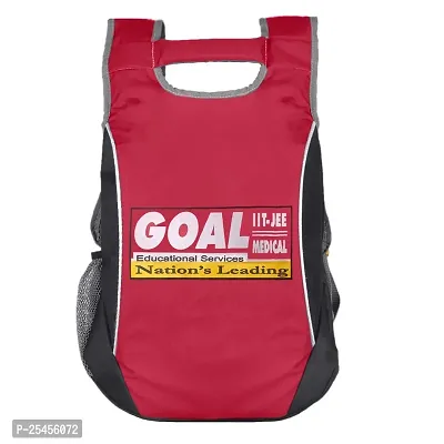 Small 20 L Backpack daily use unisex college bags sports typography  (Red)-thumb0