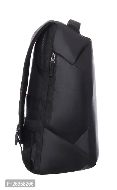 Floto Medium 25 L Laptop Backpack | Anti Theft 15.6 inch Laptop Tech Backpack for Men,Women  (Black)-thumb3