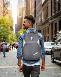 Floto Large 35 L Laptop Backpack Daily use Unisex office |school |college Laptop Backpack Men  Women (2384) Grey-thumb2