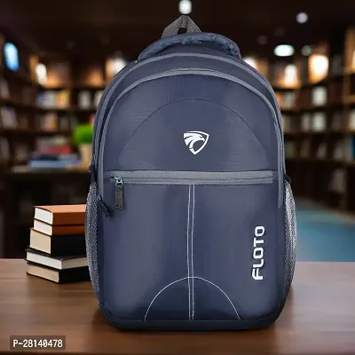 Floto Large 35 L Laptop Backpack Daily use Unisex office |school |college Laptop Backpack Men  Women (2385)  Navy Blue