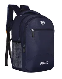 Floto Large 35 L Laptop Backpack Daily use Unisex office |school |college Laptop Backpack Men  Women (2393) Navy Blue-thumb3