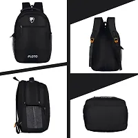 Floto Large 35 L Laptop Backpack Daily use Unisex office |school |college Laptop Backpack Men  Women (2394) Black-thumb1