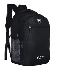 Floto Large 35 L Laptop Backpack Daily use Unisex office |school |college Laptop Backpack Men  Women (2394) Black-thumb3