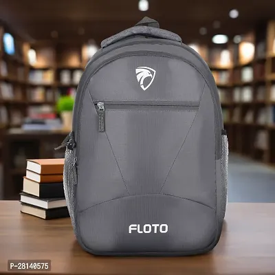 Floto Large 35 L Laptop Backpack Daily use Unisex office |school |college Laptop Backpack Men  Women (2396) Black-thumb0