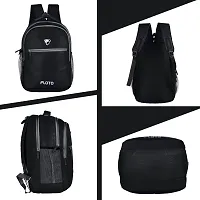 Floto Large 35 L Laptop Backpack Daily use Unisex office |school |college Laptop Backpack Men  Women (2398) Black-thumb1