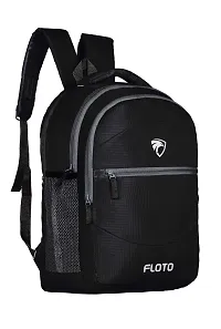 Floto Large 35 L Laptop Backpack Daily use Unisex office |school |college Laptop Backpack Men  Women (2398) Black-thumb4