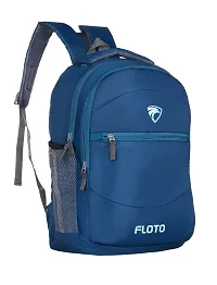 Floto Large 35 L Laptop Backpack Daily use Unisex office |school |college Laptop Backpack Men  Women (2399) Sky Blue-thumb1