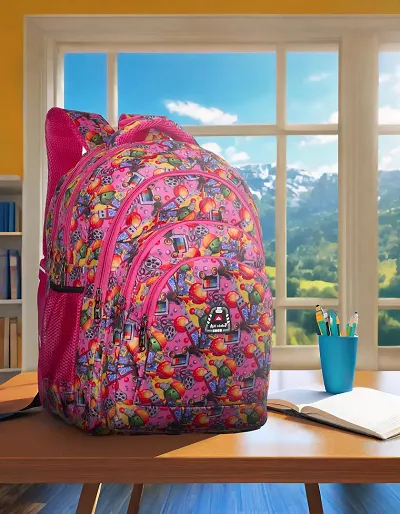 Stylish PU Printed Waterproof Backpacks