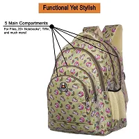 Elegant Stylish Printed School Bag Waterproof Backpacks-thumb1