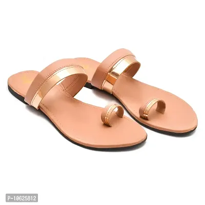 Buy LEGS GO Peach Round Ankle Straps Sandals for women and girls, Casual,  Daily and Ethnic Wear Formal Sandals (size - 04) at Amazon.in