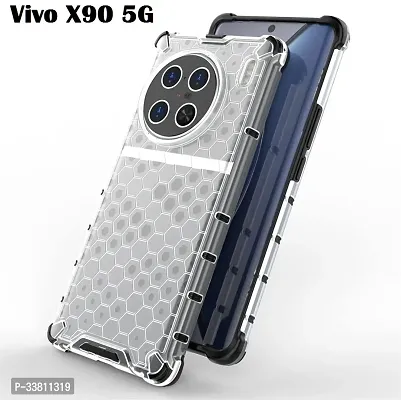 CASEHUNT Back Cover for Vivo X90 5G Transparent Camera Bump Protector Pack of 1-thumb0