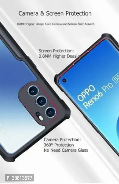 CASEHUNT Back Cover for OPPO Reno6 Pro OPPO Reno6 Pro 5G  Black Grip Case Pack of 1-thumb2