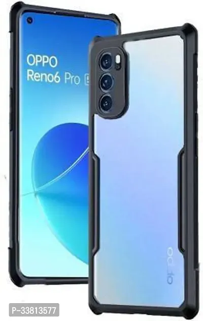 CASEHUNT Back Cover for OPPO Reno6 Pro OPPO Reno6 Pro 5G  Black Grip Case Pack of 1-thumb0