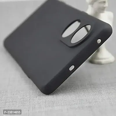 CASEHUNT Back Cover for Oppo Reno 8T 5G Oppo Reno 8T Black Camera Bump Protector Silicon Pack of 1-thumb2