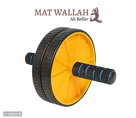 Dual Wide Ab Roller Wheel for Abs Workouts 6 M-thumb0