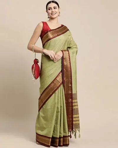 Elegant Silk Saree with Blouse piece