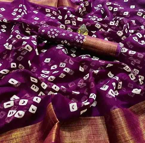 Classic Blend Saree with Blouse piece