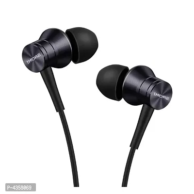 Otos 1More Piston Fit Headphone with Mic-Black-thumb0