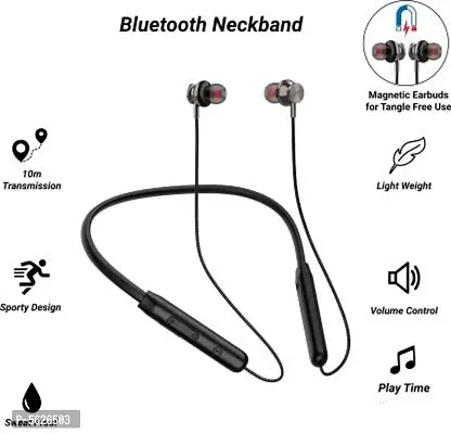 Palio-43 Wireless Bluetooth Headphone with 30 Hrs Music Play Time Bluetooth Heasdet-thumb0