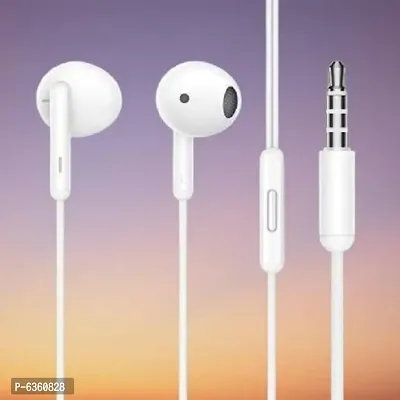 Universal Wired Earphones for Mi, Redmi, Oppo, Vivo , Realme ,Samsung and All Mobiles-thumb0