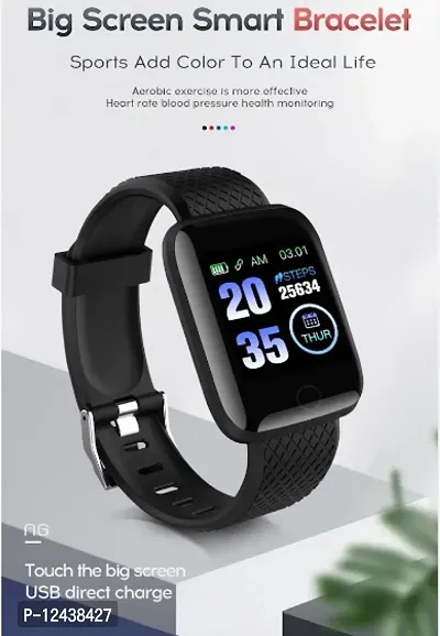 Smart Sports Fitness Tracker Band ID116 Smart Watch Fitness Band-thumb0