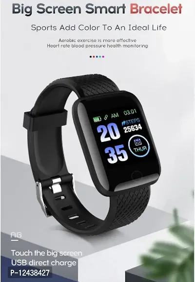 Smart Sports Fitness Tracker Band ID116 Smart Watch Fitness Band