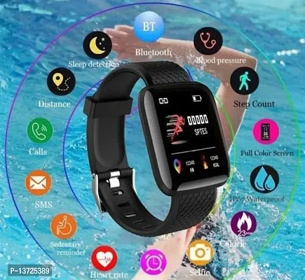 SmartWatch Fitness Band ID116 Health Tracker-thumb0
