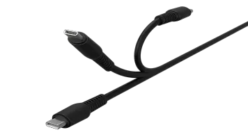 UTRAX USB Type C Cable 3.1 A 1 m Fast Charging and Sync Cable  (Compatible with All Type-C Supported Devices, Black, One Cable)-thumb1