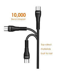 UTRAX Micro USB Cable 3.1 A 1 m Fast Charging and Sync Cable-thumb3