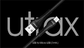 UTRAX Micro USB Cable 3.1 A 1 m Fast Charging and Sync Cable-thumb4