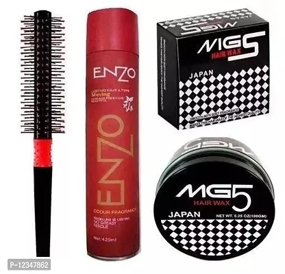 Hair styling wax  Hair styling spray  Hair comb