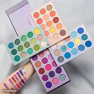 BEAUTY GIRL Beauty Color Board Eyeshadow Palette 60 Color Makeup Palette, Multicolors, Matte Finish-thumb2