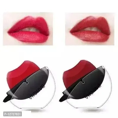 Apple Design Moisturizing Lipstick Pack of 2 with Lilium Aloevera Cream Multicolor