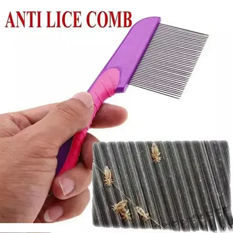 AlexVyan Stainless Steel Terminator Louse and Nit Comb