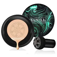 SUNISA CC and BB Water Proof Foundation Cream with Air Cushion Mushroom - 20Gram-thumb2