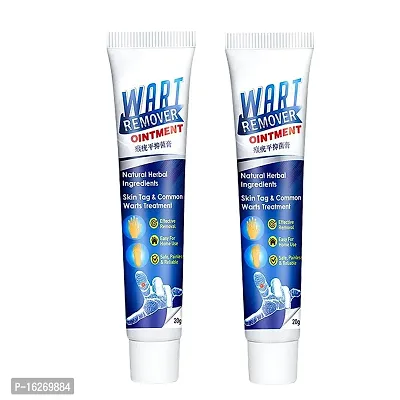 Warts Remover Cream Extract Skin Face Tag Extract Corn Treatment Ointment Painless For Men Women Childrens (Pack Of 2)-thumb0