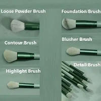 Makeup Brushes With Brush Holder/Pouch Fix Combo of 13 Brushes for Beginner and Professionals ( Pack of 13 )-thumb3