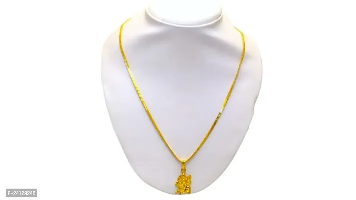 1 Gram Gold Plated Alloy Chain Set