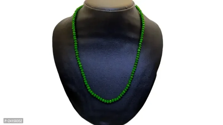 Elegant Moti Mala Alloy Necklace Chain Set For Women-thumb0
