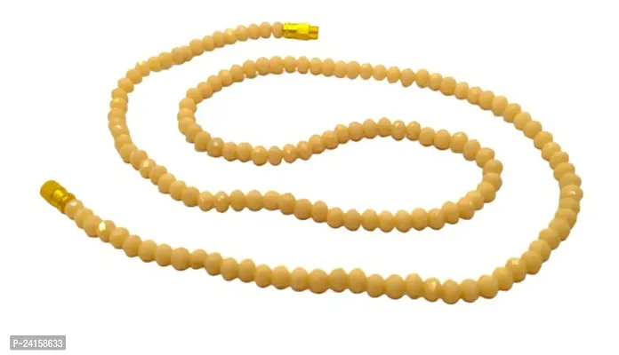 Elegant Moti Mala Alloy Necklace Chain Set For Women