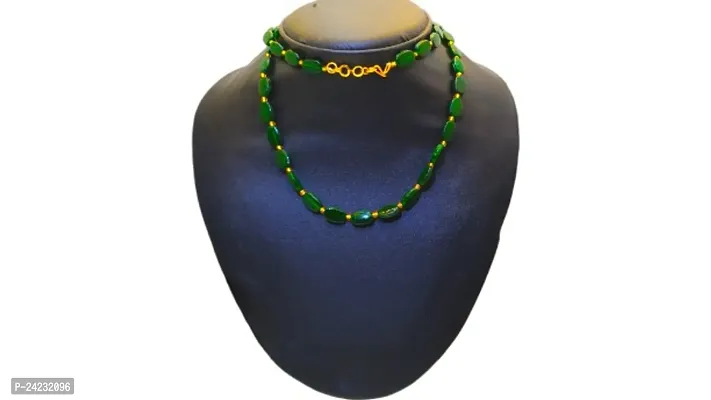 Traditional Stylish Beautiful Premium Quality Moti Mala  Alloy Necklace Chain Set For Women And Girls-thumb0
