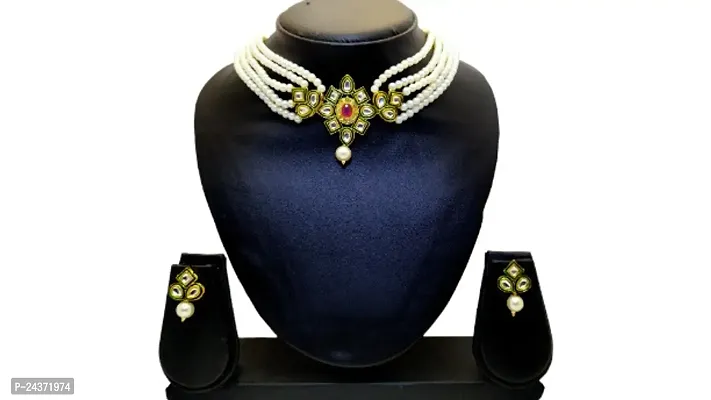 Trendy Unique Desigant Elegant Looking Jewellery set  for women and girls-thumb0
