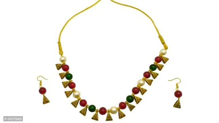 Trendy Unique Desigant Elegant Looking Jewellery set  for women and girls-thumb0