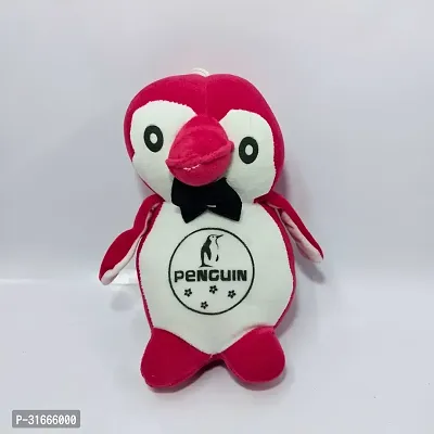 Pink Penguin Soft Toy - Cute  Adorable Plush Stuffed Animal-thumb0